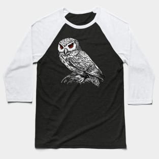 Owl Baseball T-Shirt